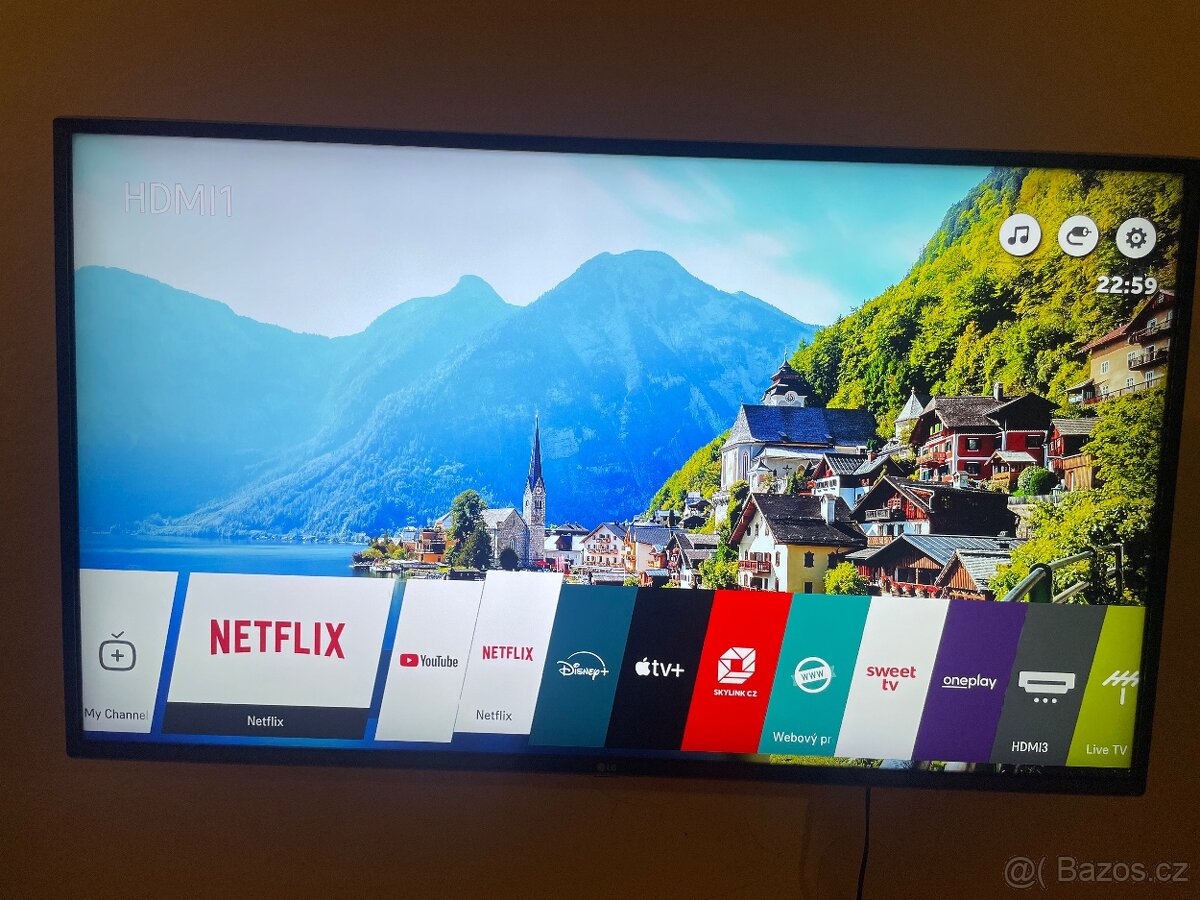 Televize LG 4K UHD SMART Uhlopříčka 129cm