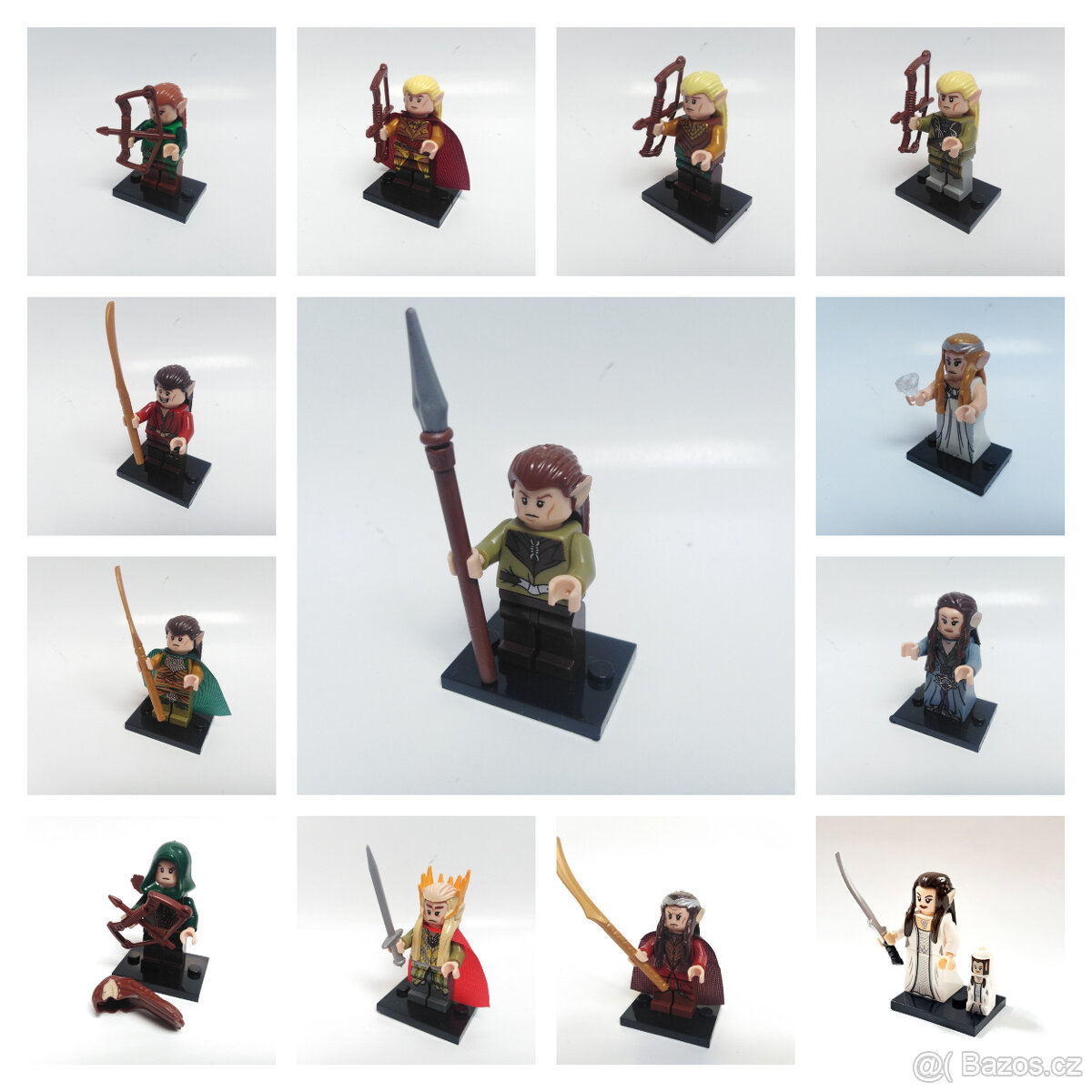 Minifigurky Pán prstenů - Elfové III