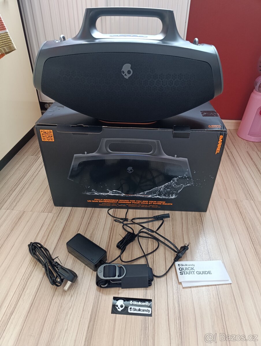 Skullcandy barrel boombox