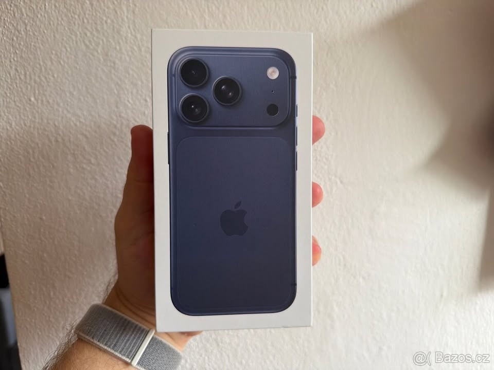 iPhone 17 Pro 256GB Modrý VĚTŠÍ BATERIE