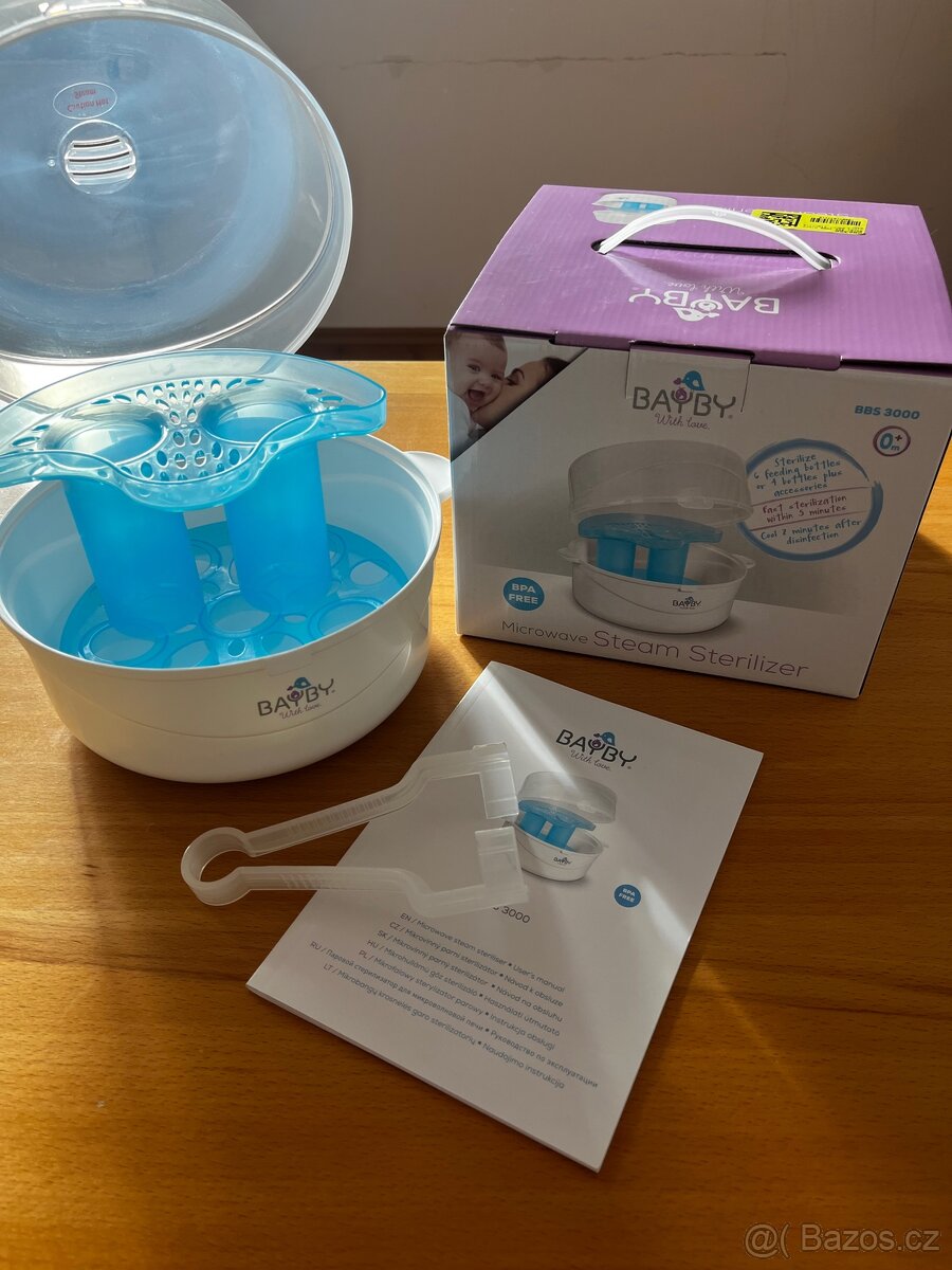 Sterilizátor do mikrovlnné trouby BBS 3000 Bayby