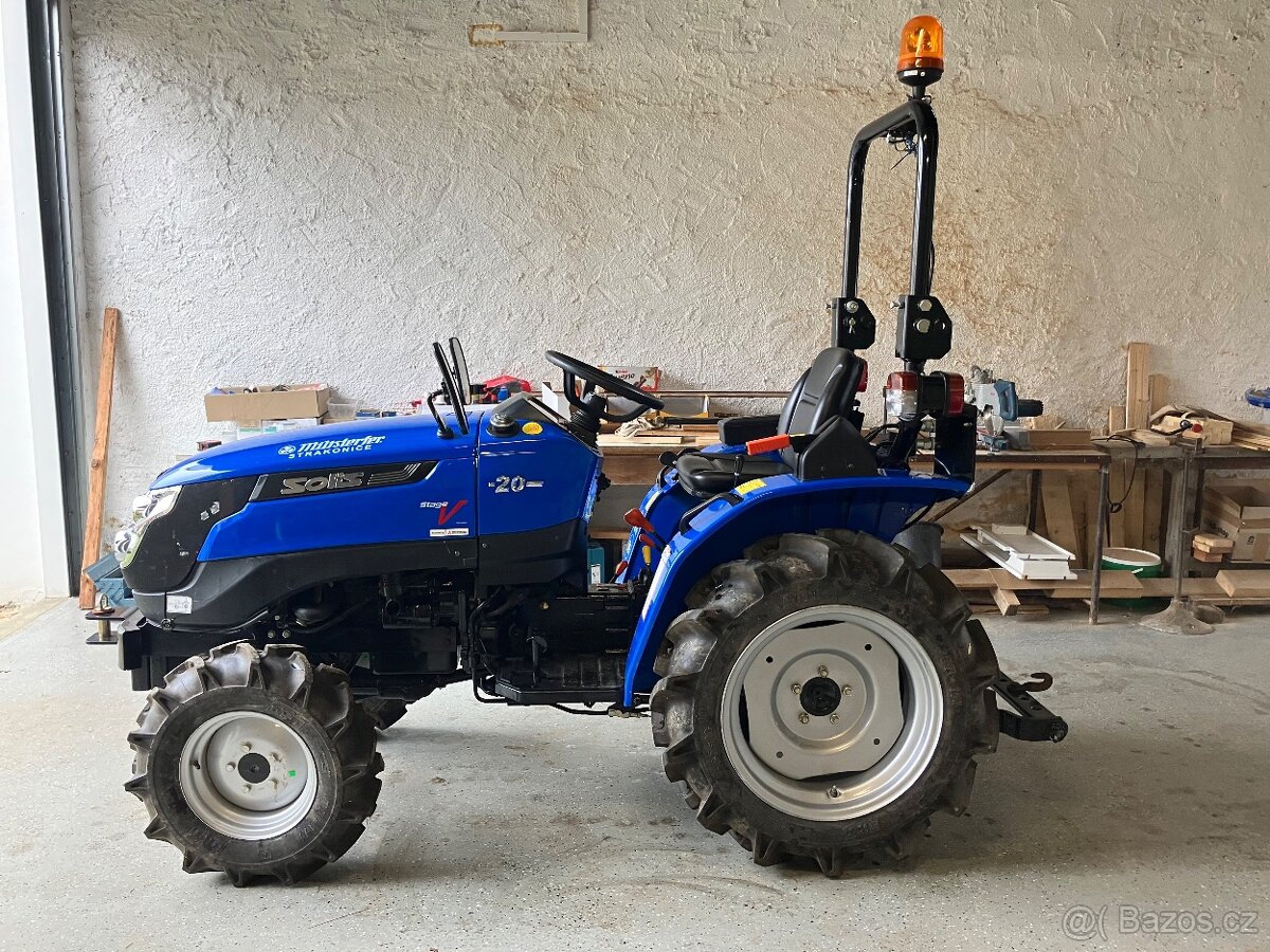 Malotraktor Solis 20 možnost odpočtu DPH