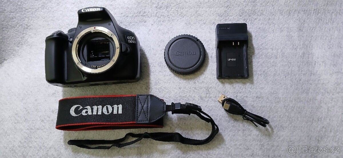 Canon EOS 1100D nafoceno pouze 17000 snímků
