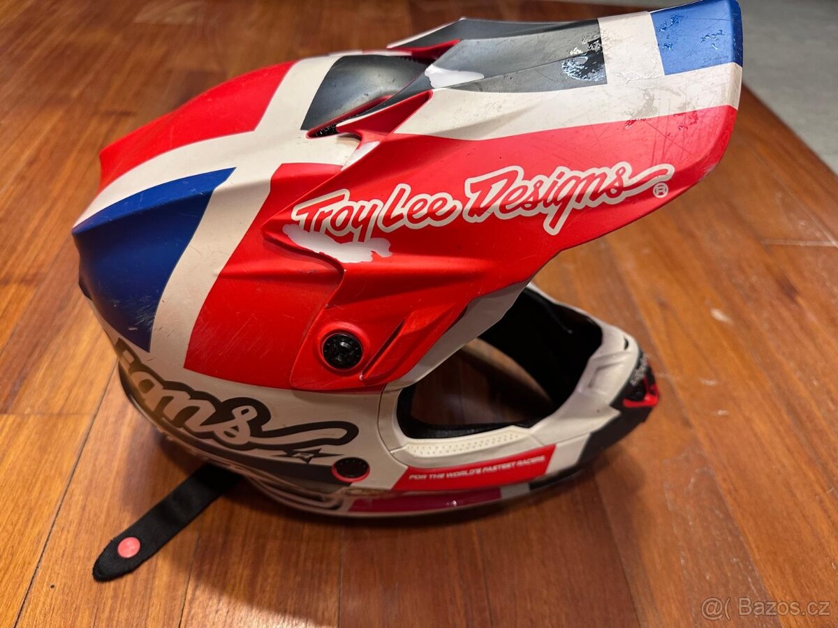 Dětská helma na motokros TroyLeeDesigns SE4 Youth Polyacryli