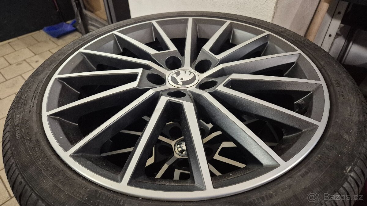 Originál Alu R17 Torino  Škoda Rapid/Fabia 3