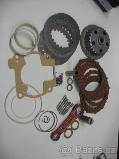 PRAGA ED 250,JAWA 593,spojka