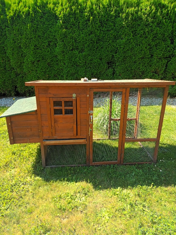 Kurník + automatická dvířka