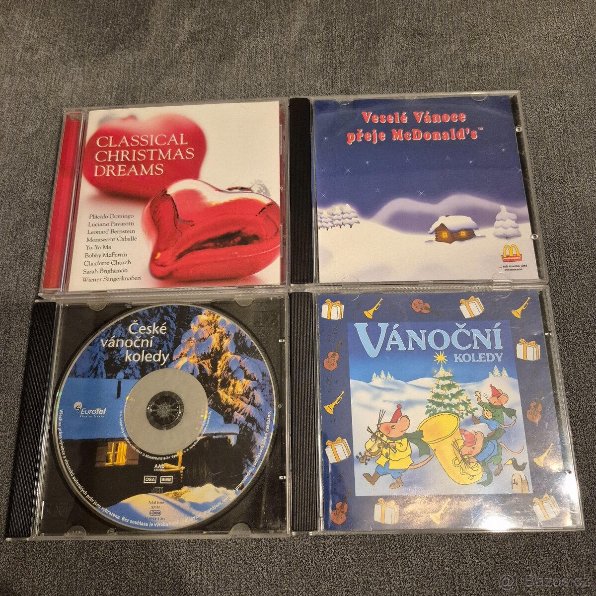 Vánoční CD 4ks