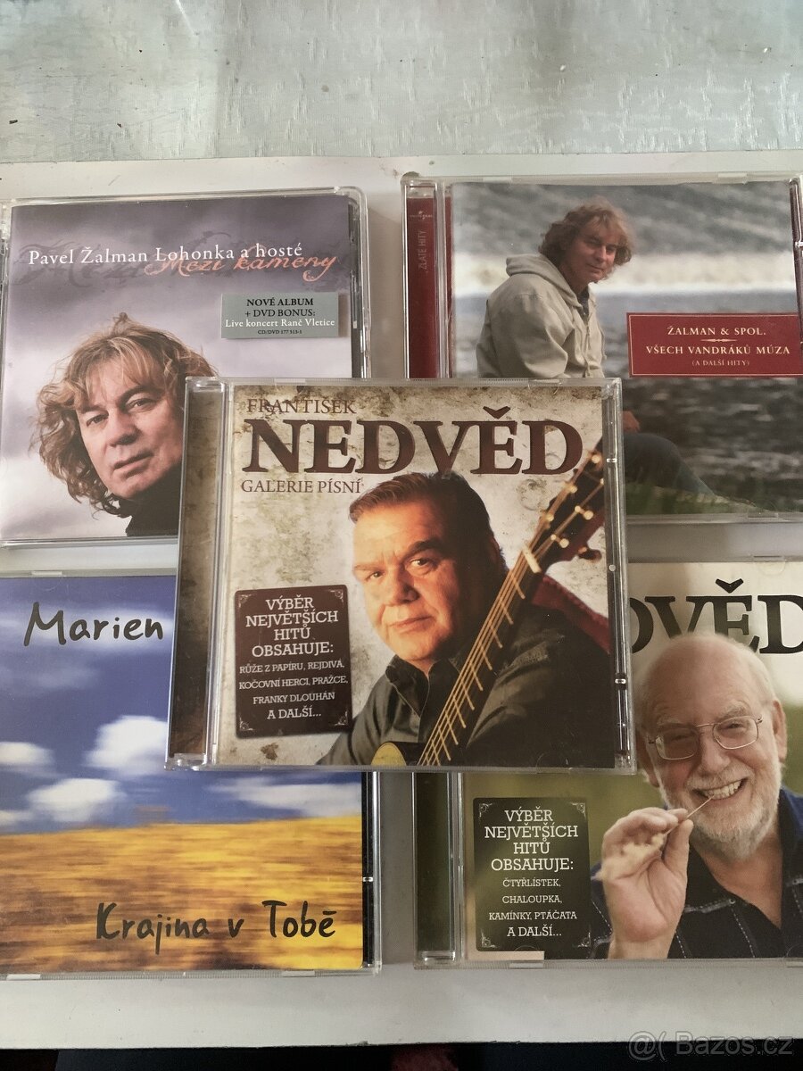 CD folk - Nedvěd F.+J., Žalman, Marien