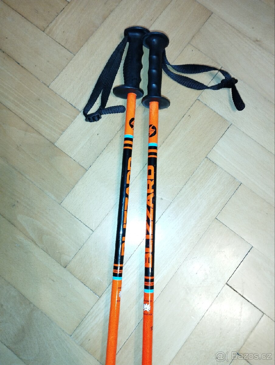 Dětské lyžařské hůlky vel. 105 cm
