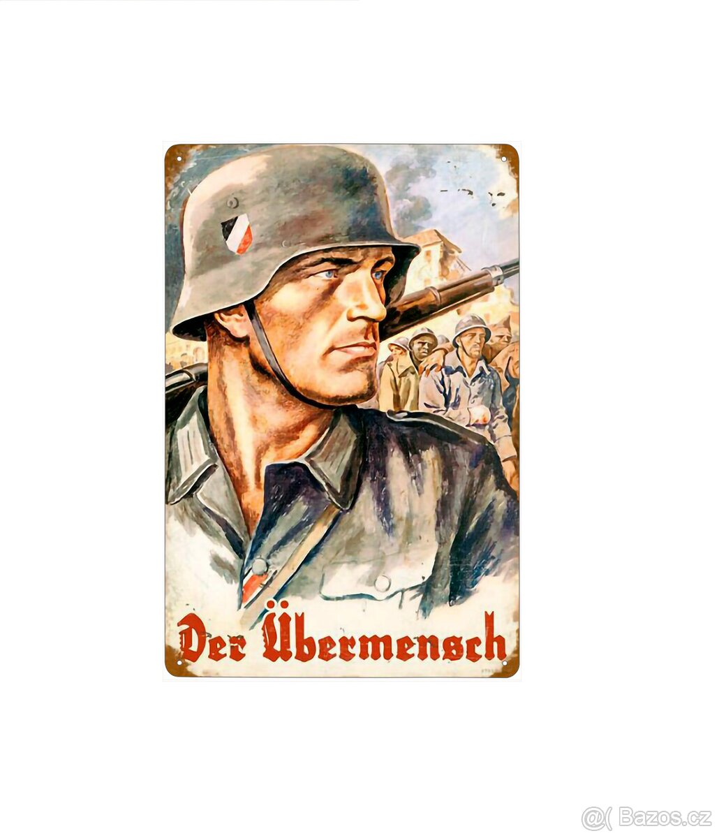 plechová cedule: Wehrmacht propaganda