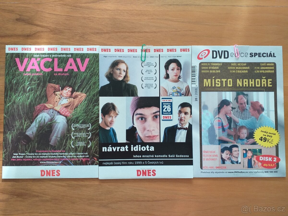 DVD-filmy a pohádky