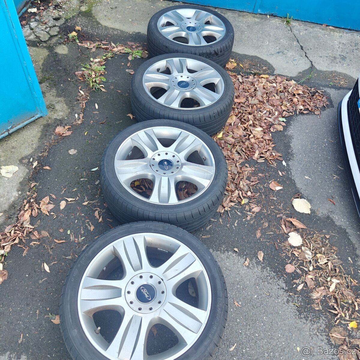 Prodám originál hliníkové kola ford 7,5X18 5X108 ET52.5