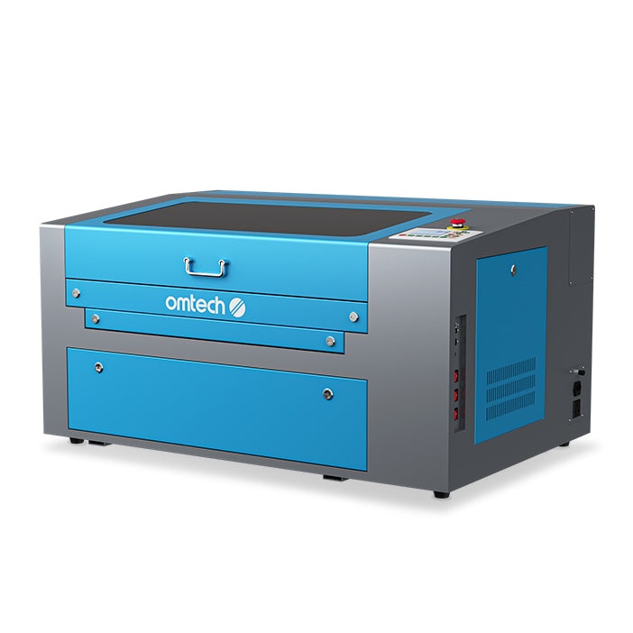 CO2 laser, laserová gravírka OMTech 50W 500x300mm