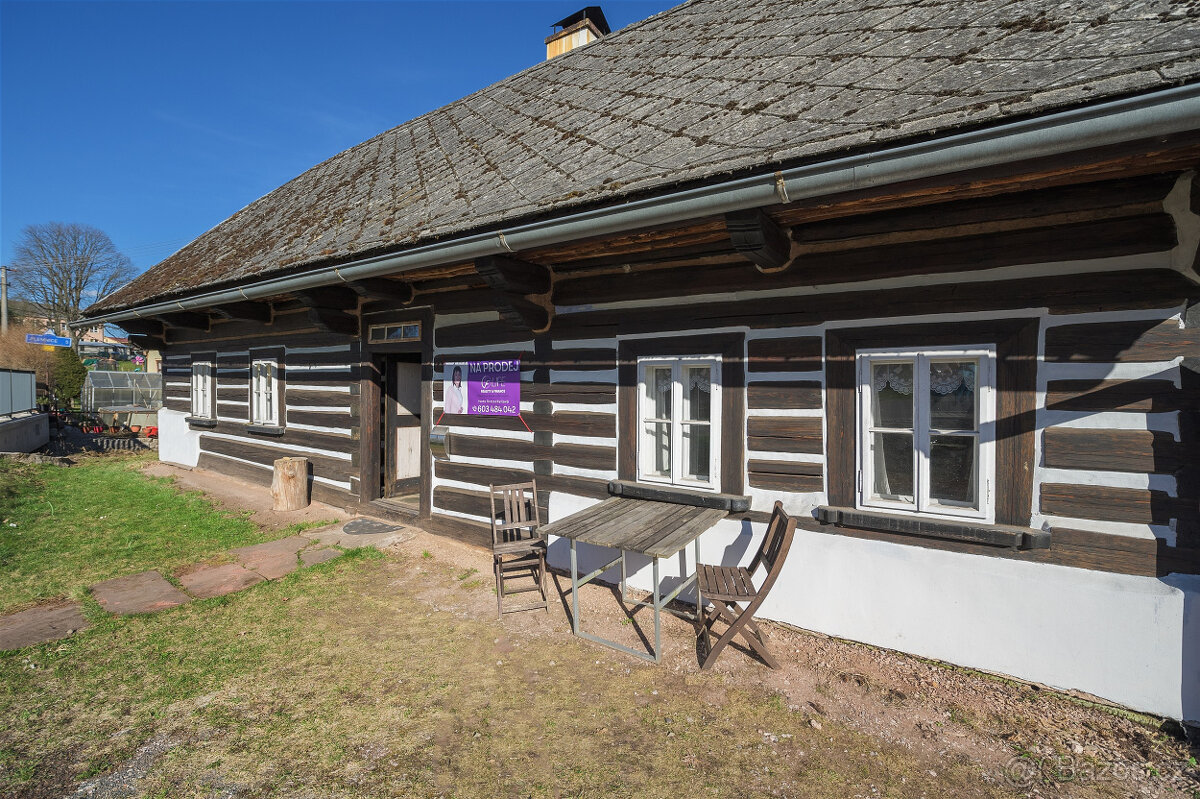 Prodej poloroubenky 120m2,pozemek 416m2, Roztoky u Jilemnice