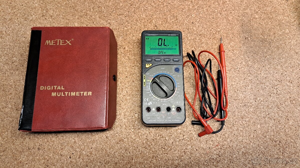Plně funkční multimetr METEX VOLTCRAFT M-4660A