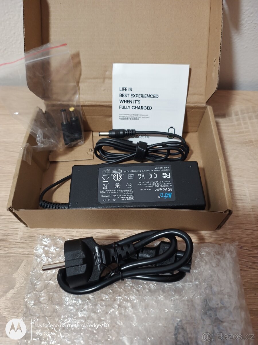 NOVÝ Adaptér 48V 1,88A 90W
