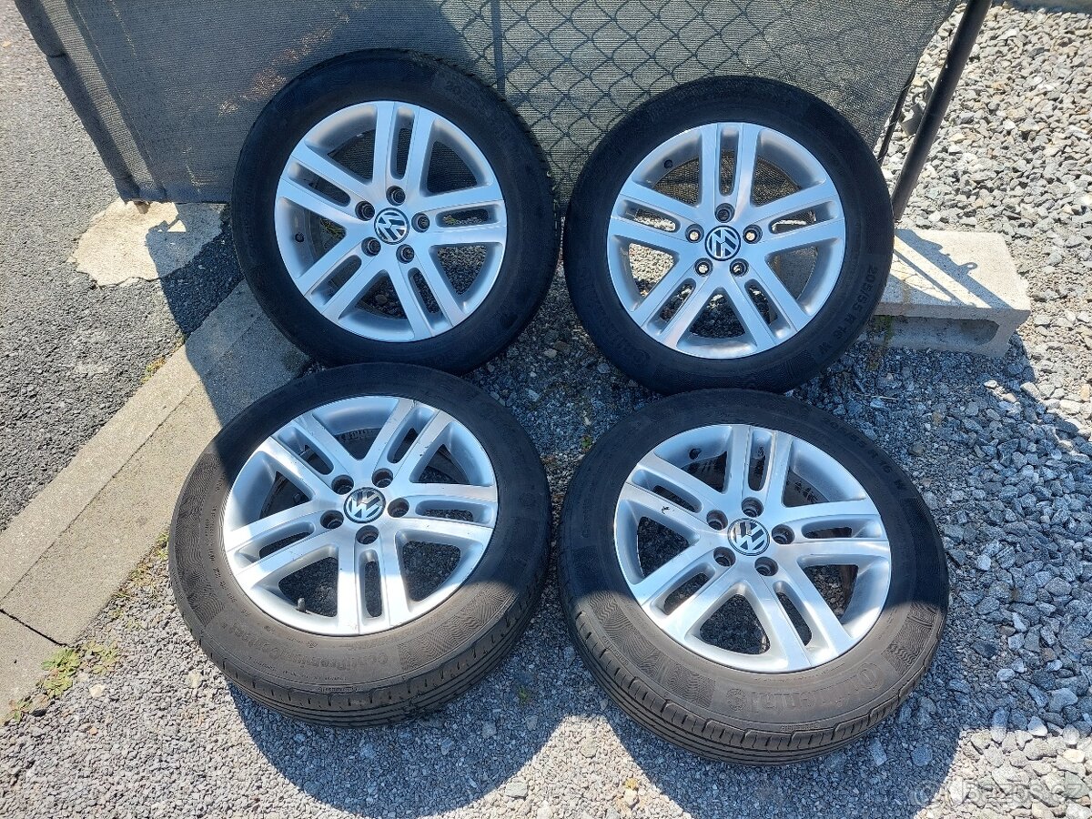 16'' original VW kola + pneu 205/55