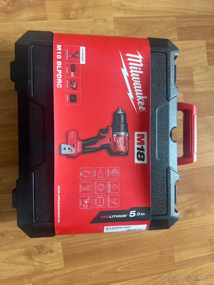 Milwaukee Aku priklepova vrtačka