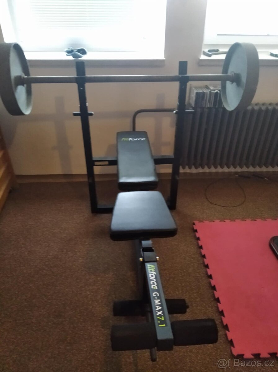 Posilovací lavice Fitforce G max 7.1