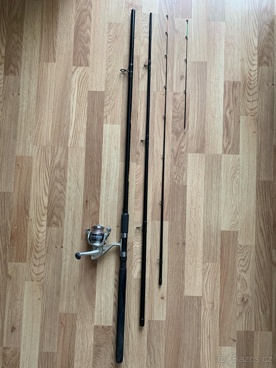 Sensas classic feeder prut 330cm s navijákem