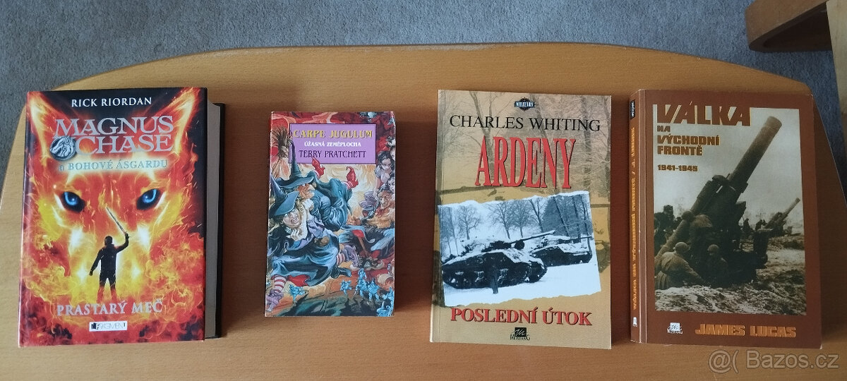 Nabízím fantazy a vojenské knihy v pěkném stavu