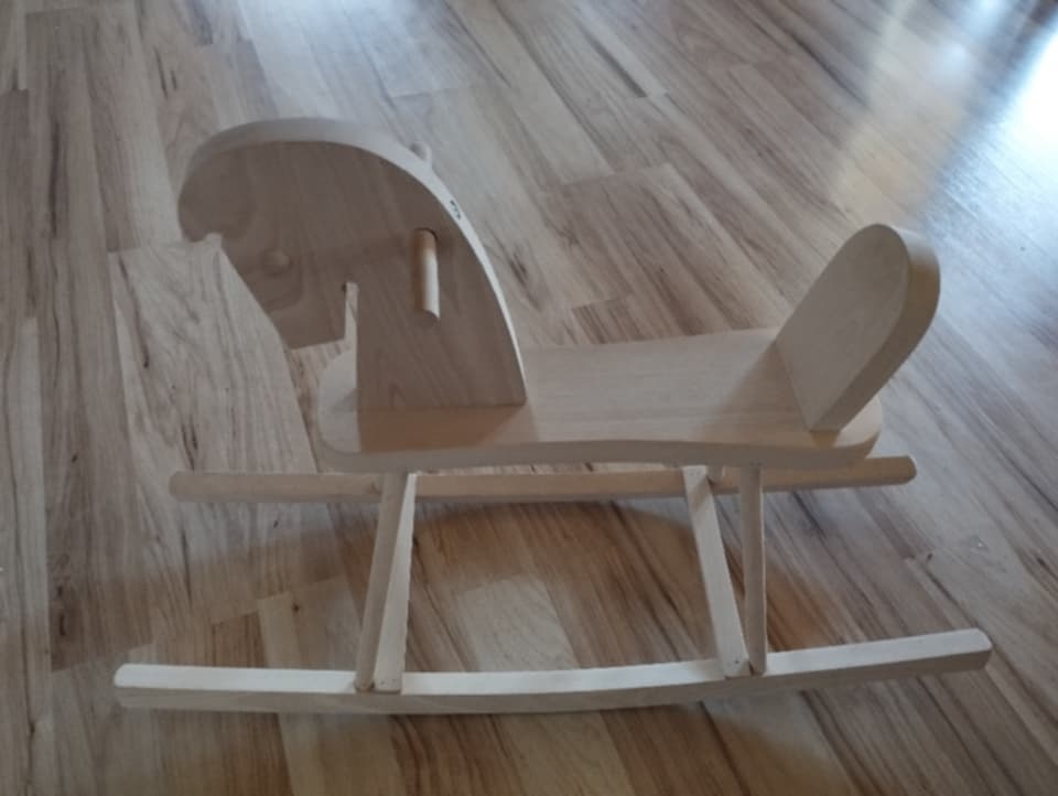 Dřevěný houpací kůň Neklan