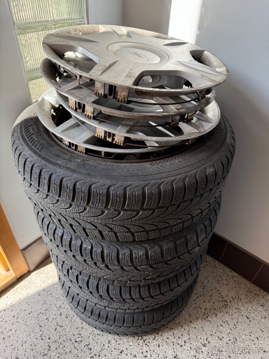 Zimni pneu NOKIAN 175/65/14 + disky 4x108