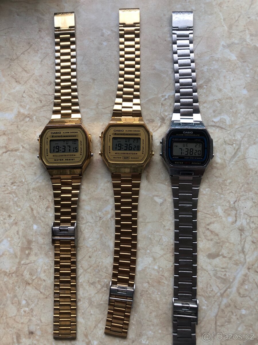 Hodinky Casio retro