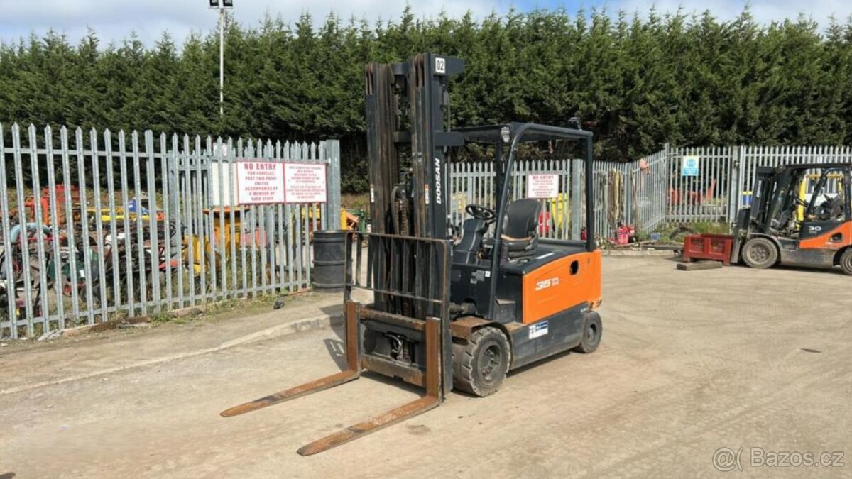 Doosan B35X-7 Plus - Elektrický vysokozdvižný vozík r.v.2021