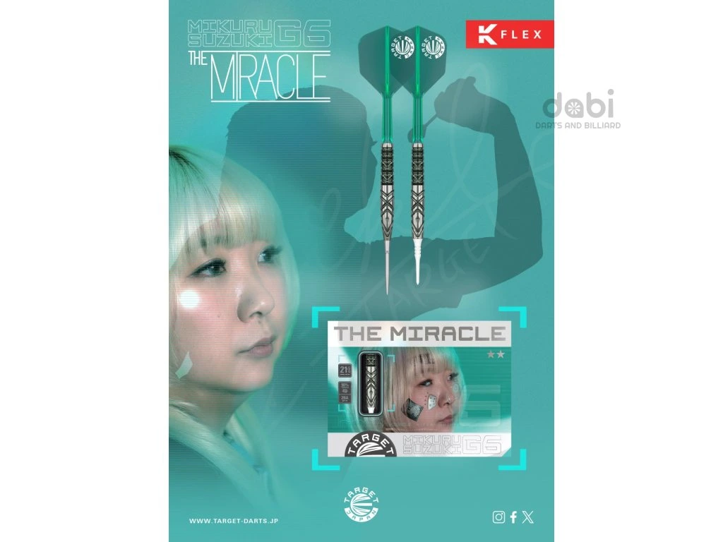 Soft Šipky Target Mikiru Suzuki