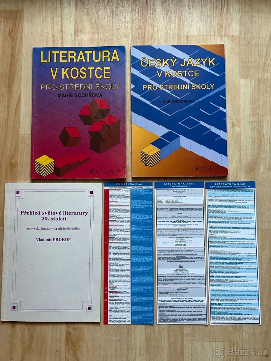 Učebnice – literatury a ČJ (VELMI NÍZKÉ CENY)