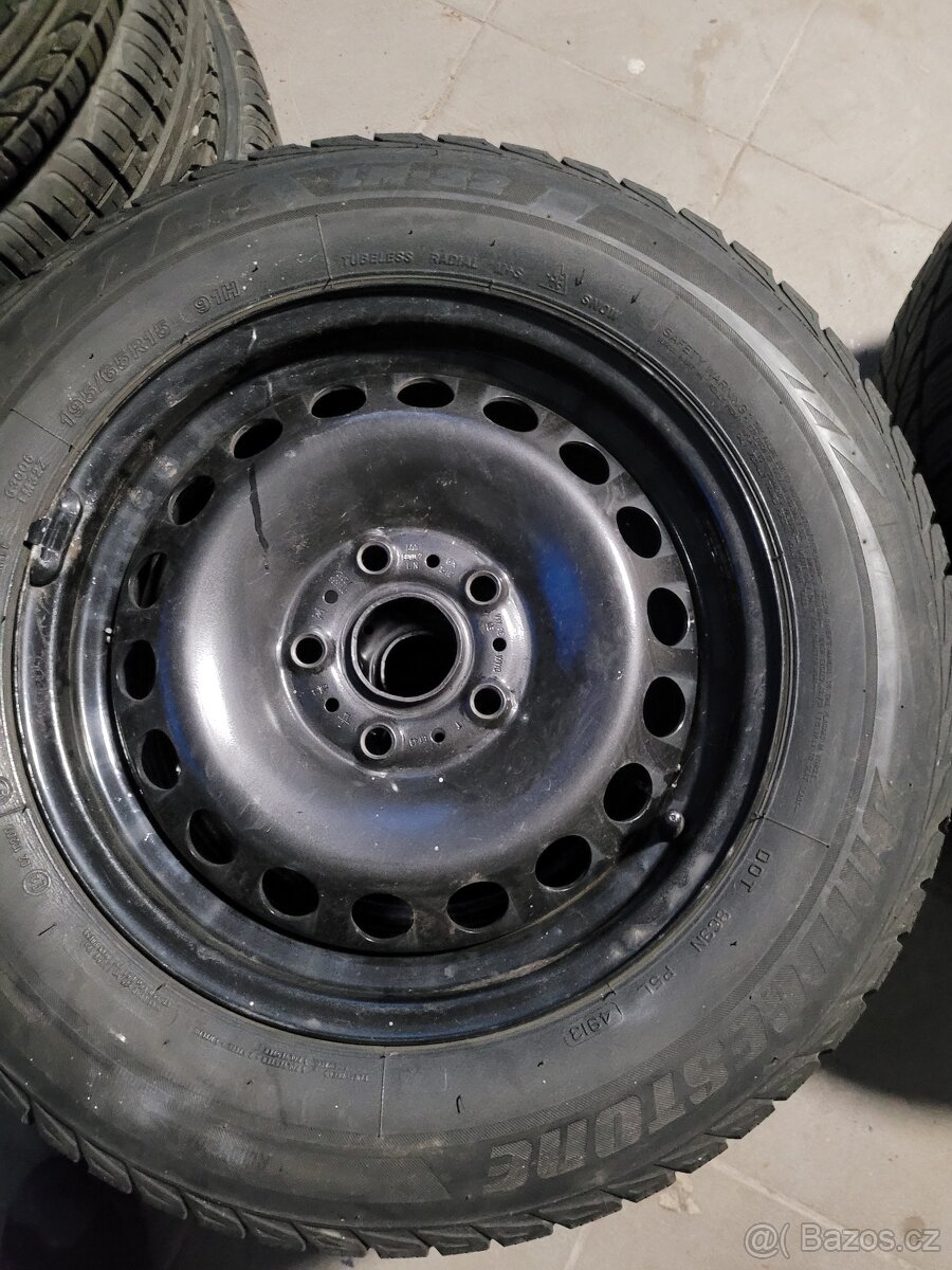 Ocelové disky VW,ŠKODA15"