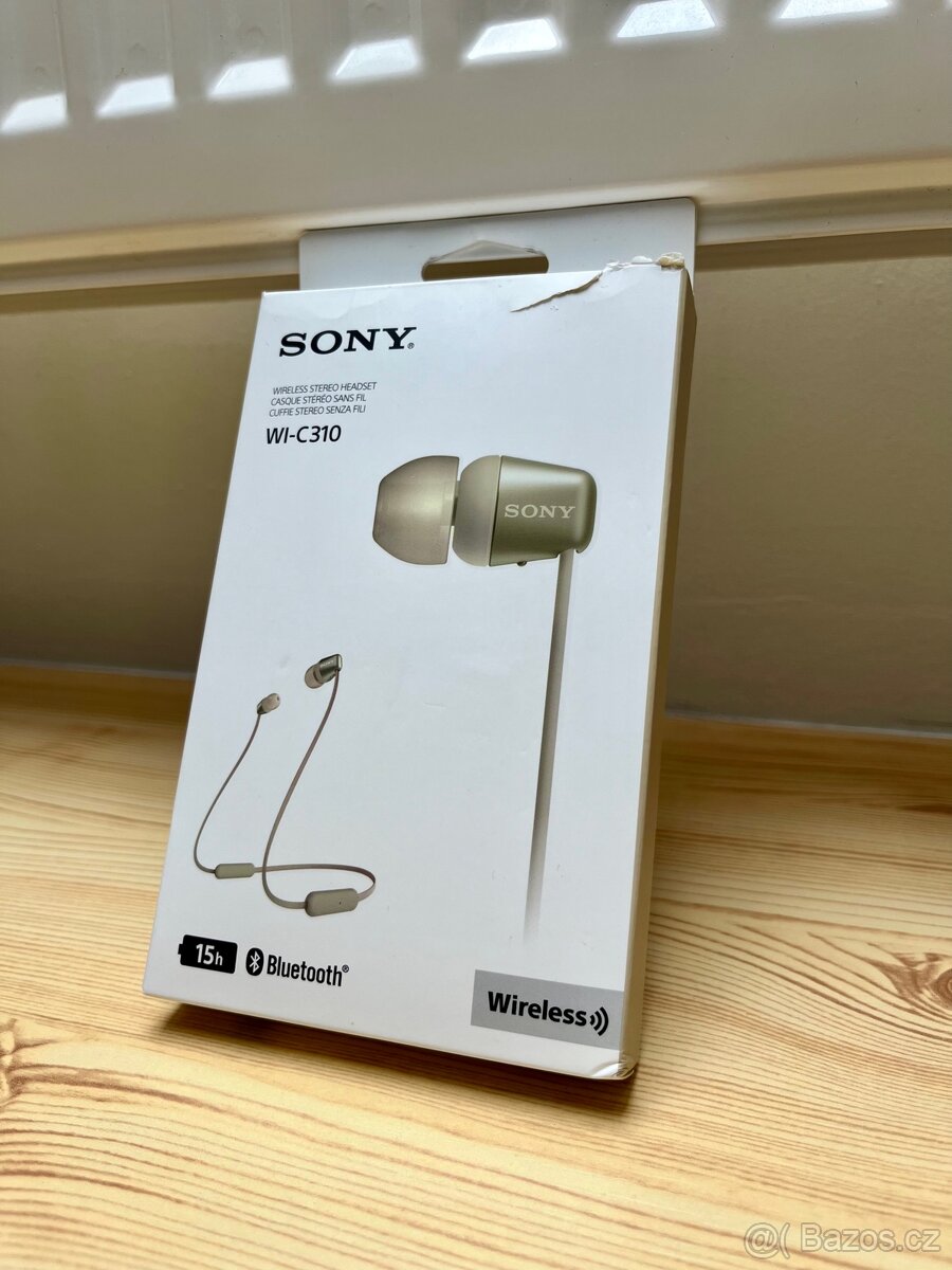 Sony WI-C310 Nová Bluetooth Bezdrátová sluchátka