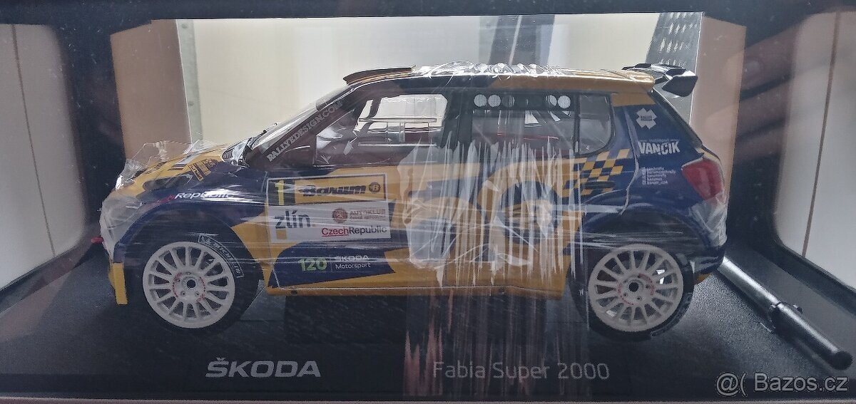 ABREX 1:18 BARUM CZECH RALLY ZLÍN 2021 LIMITKA 100 KS