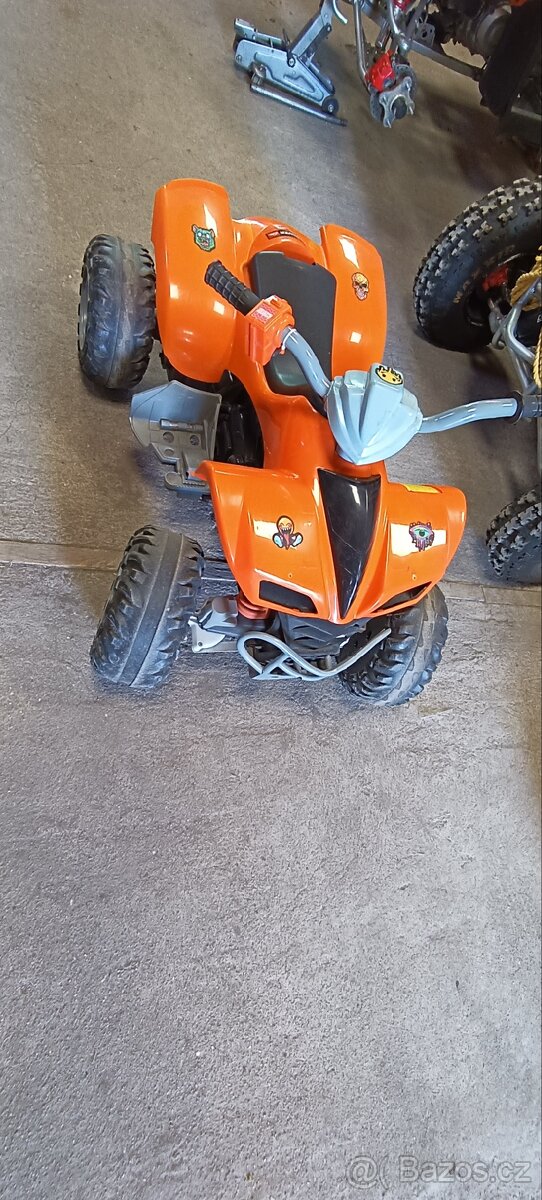 Dětská elektrická čtyřkolka