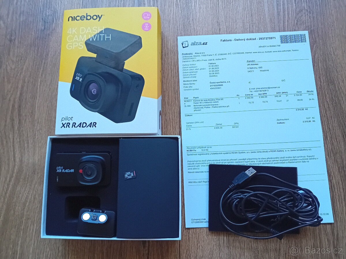 Autokamera Niceboy pilot XR RADAR