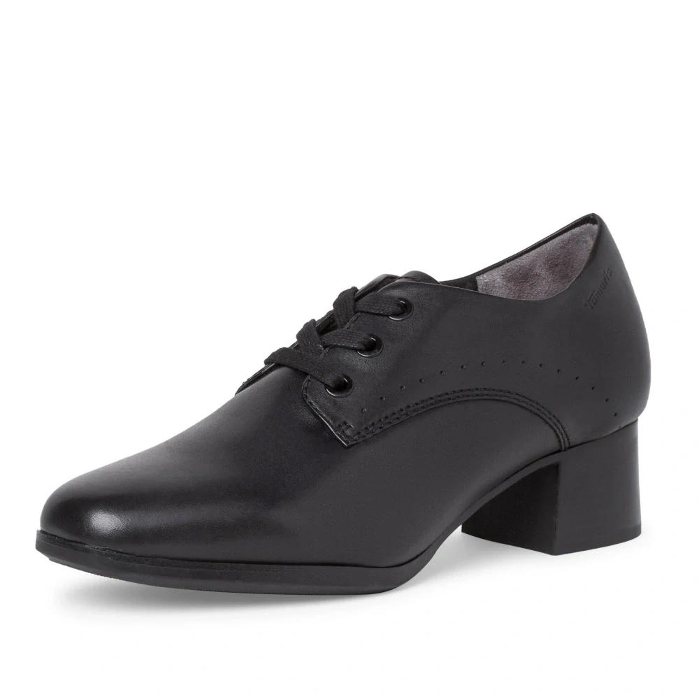 Podzimní kožené lodičky polobotky Tamaris vel. 40