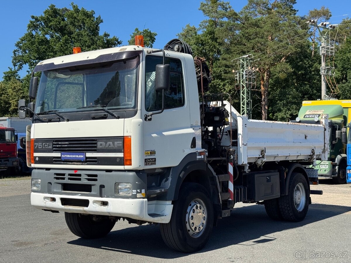 Daf CF sklápěč s HR 4x4