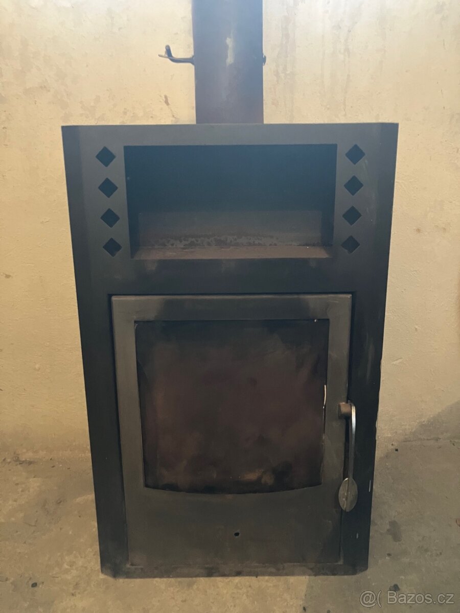 Krbové kamna s výměníkem, 15kW