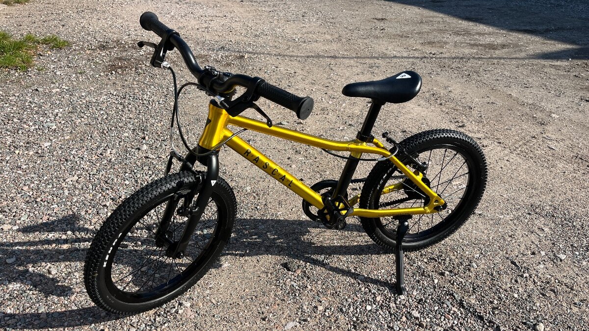 RASCAL 16 GOLD-zlatá perleť,dětské kolo velikost 16,TOP STAV