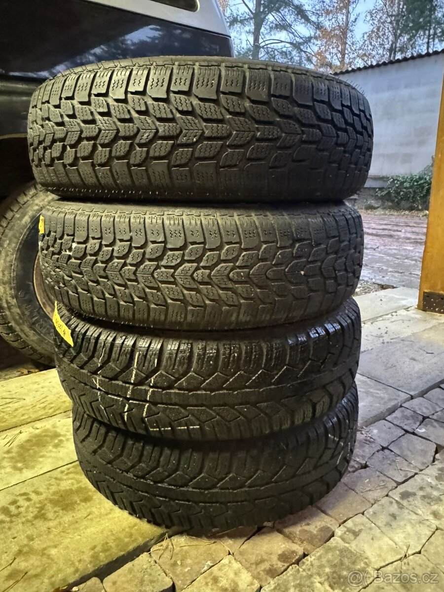 165/65/14 sada zimních pneu Semperit/Kleber