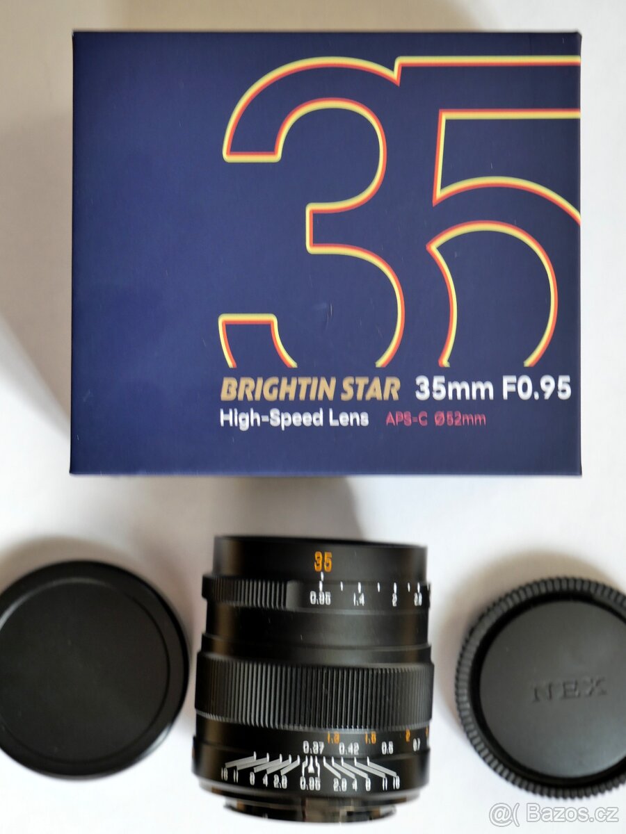 35mm / F0.95 Brightin Star pro Sony APSC