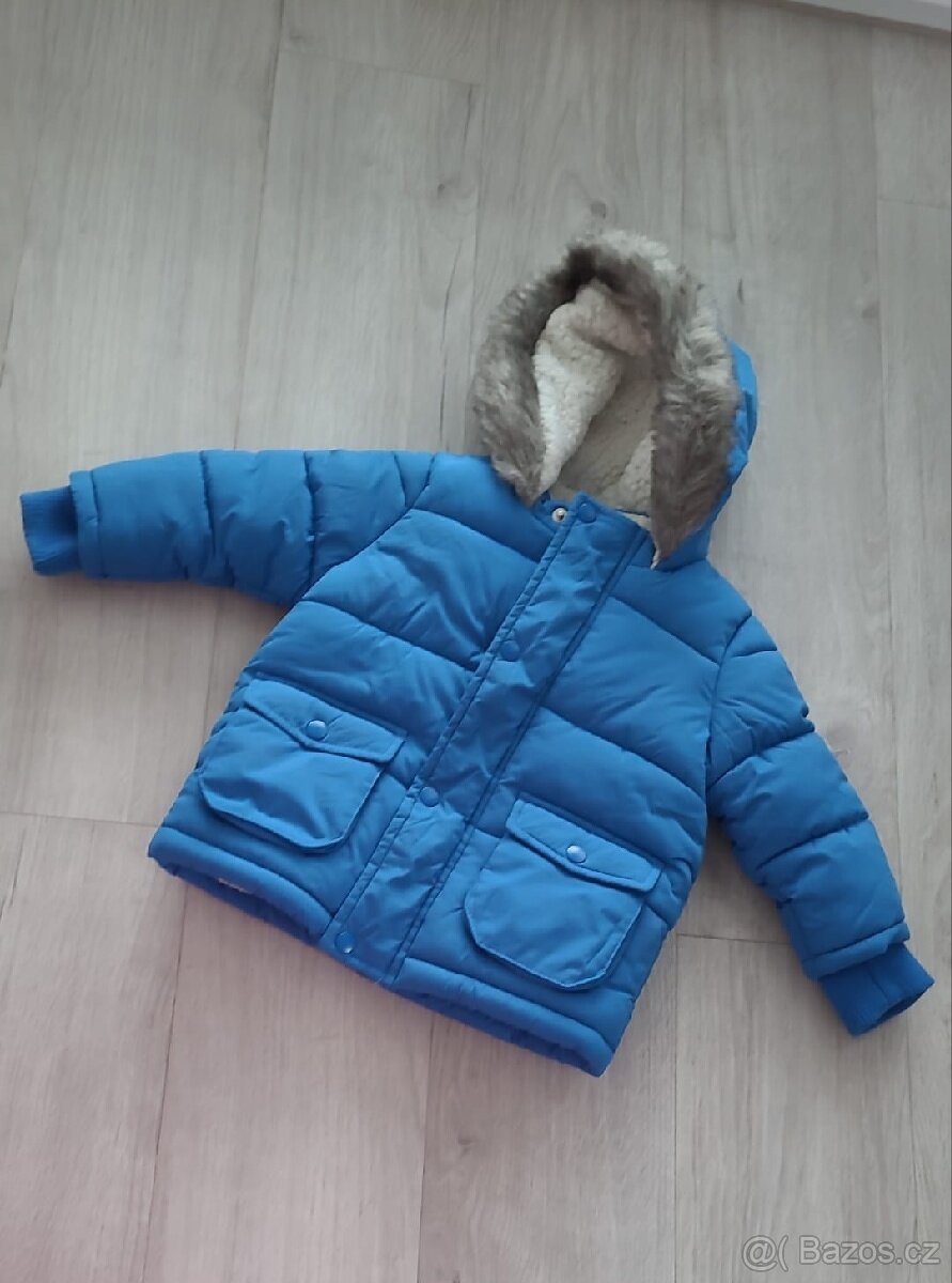 Dětská zimní bunda F&F vel. 9-12M