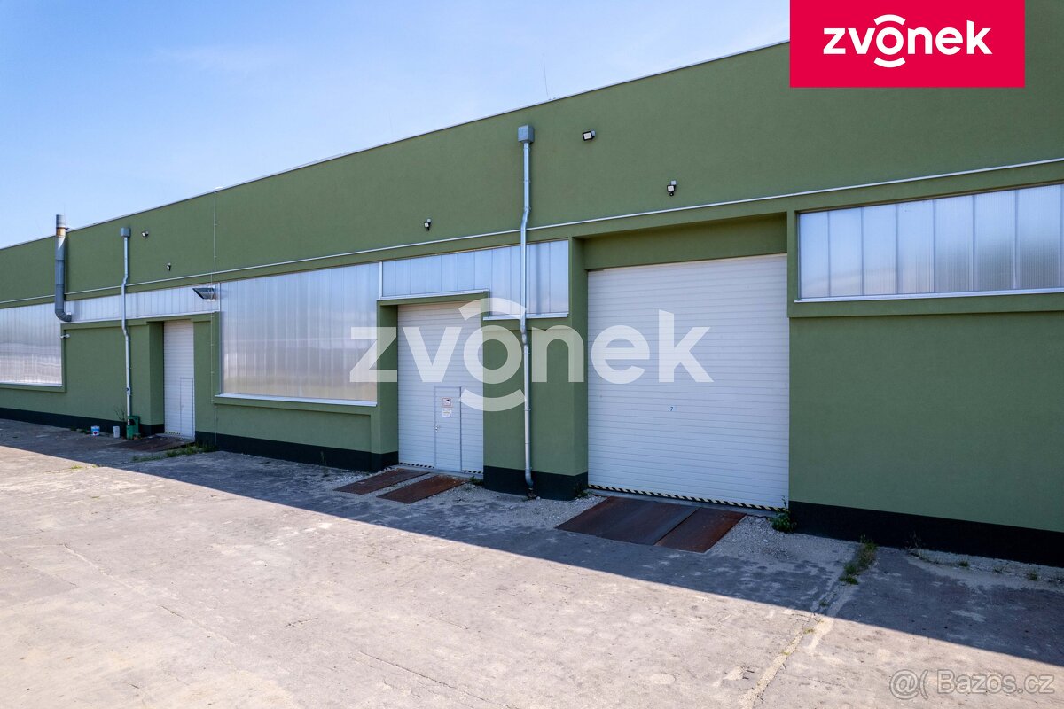 Pronájem výrobní haly 1080 m², Holešov