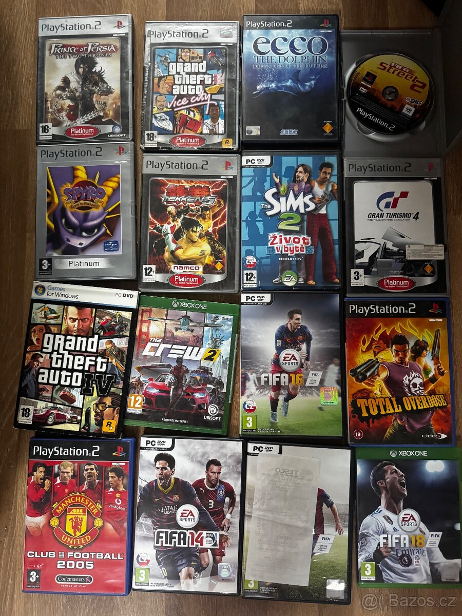 PlayStation 2 pc hry Xbox one