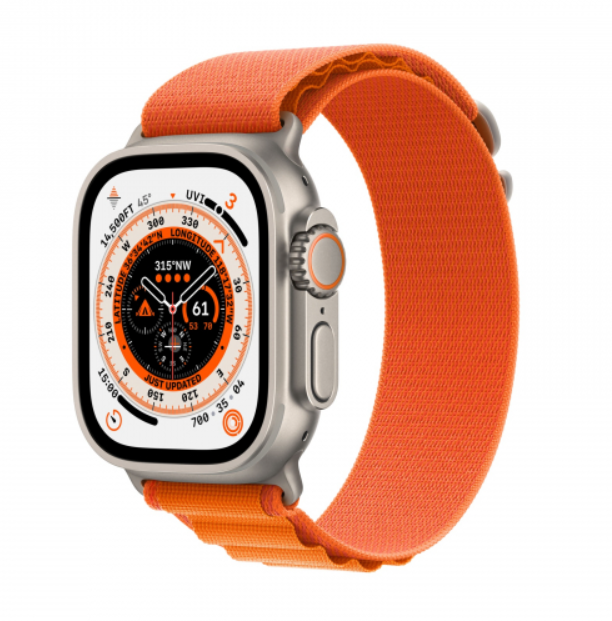 Apple Watch Ultra Titaniu (2022) 49 mm GPS+Cellular