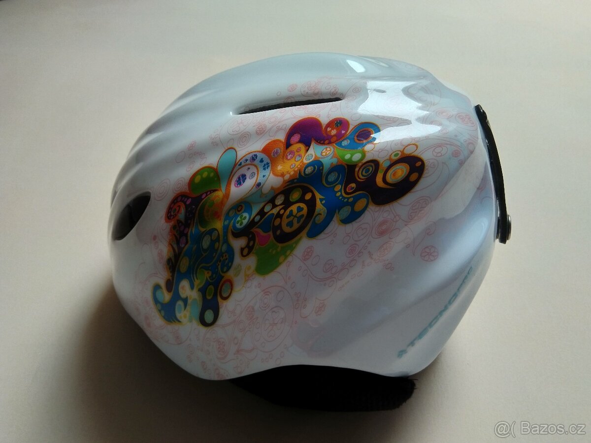 Dětská lyžařská helma TecnoPro junior S/M, 52/56cm, bílá