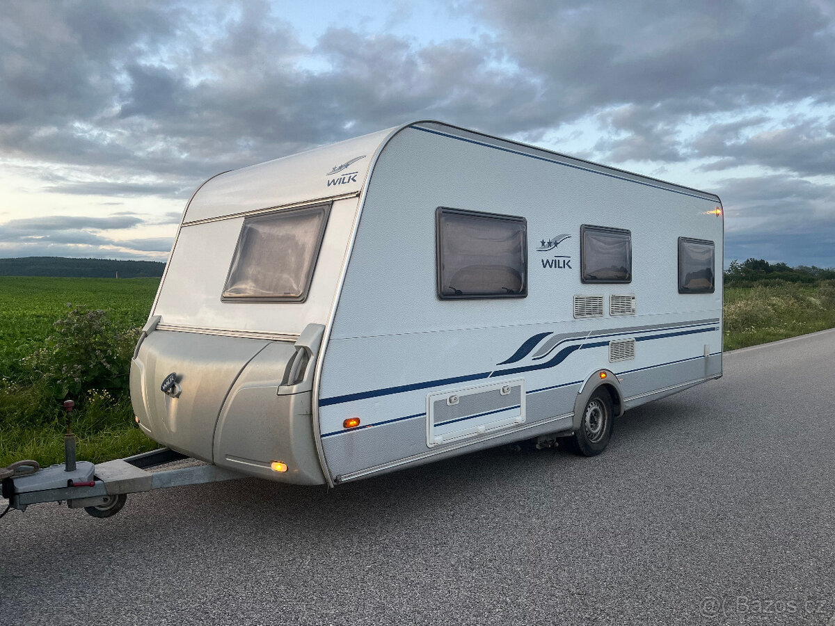 Karavan Wilk S3 KLIMA MOVER 4 lůžka 2007 koupen v ČR