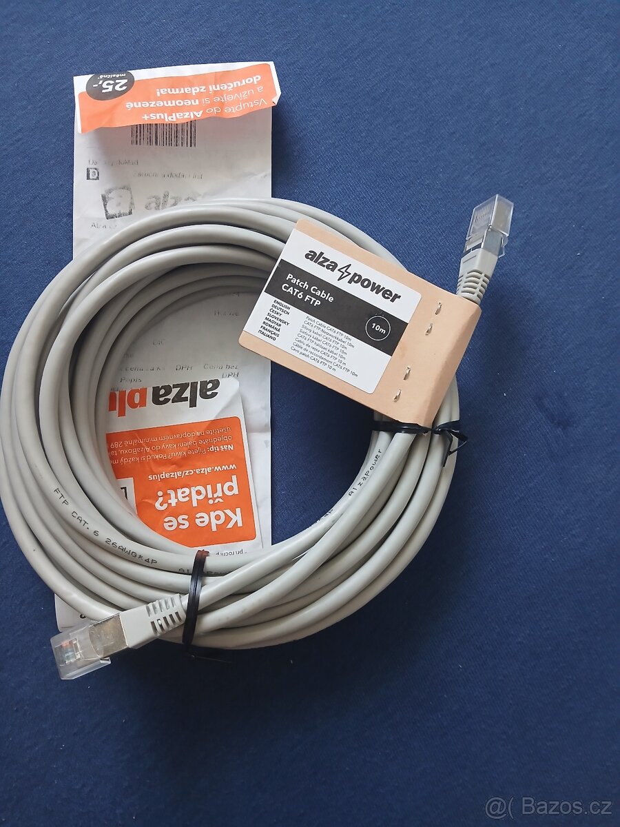 Nový Patch Cable CAT6 FTP 10metrů